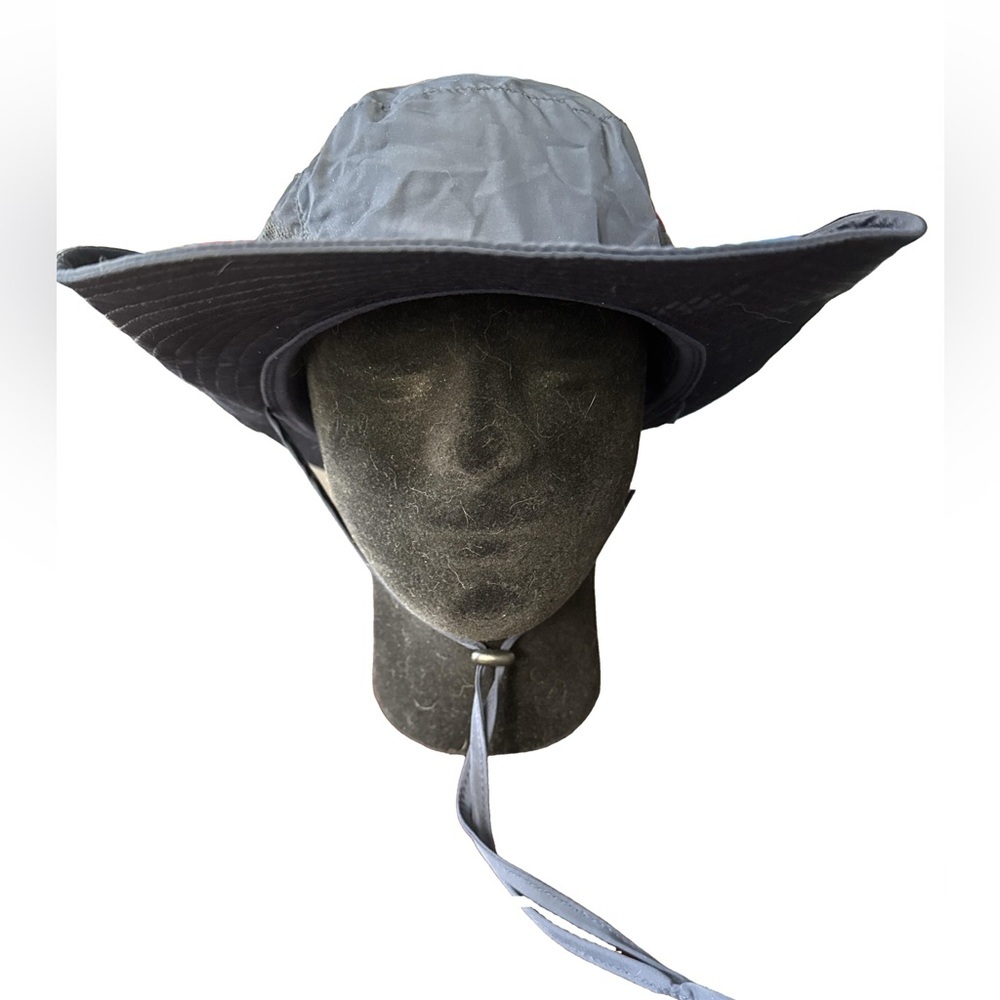 NWT Zylioo Oversized Sun Hat for Big Heads. UPF 50+. Navy Quick Dri Adjustable